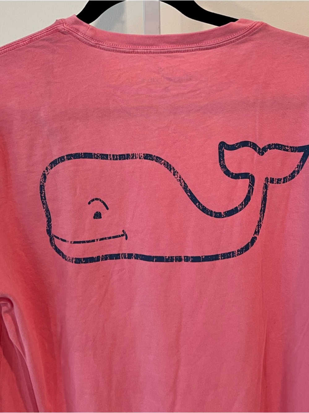 NWT Vineyard Vines Pink and Blue Long Sleeve Pocket Tee Shirt Mens Sz Medium - Picture 7 of 12